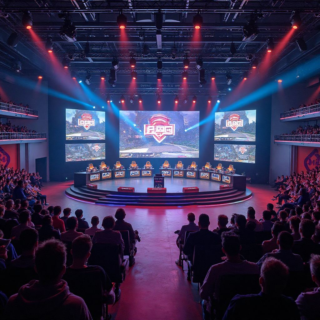 Esports tournament setup